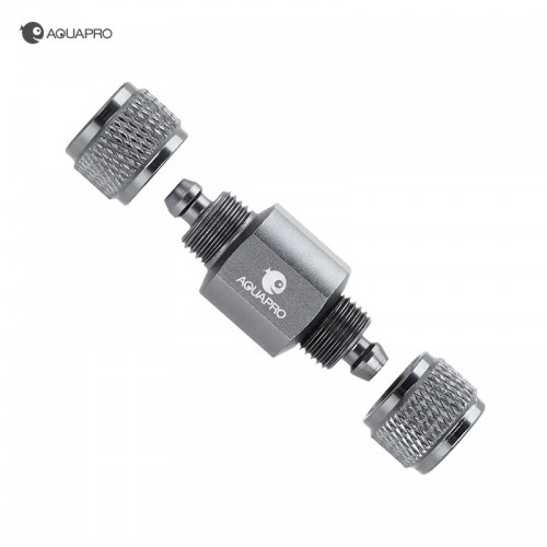 Aquapro Aliminyum Metal Akvaryum Karbondioksit Co2 Çekvalf Check Valve (46mm)